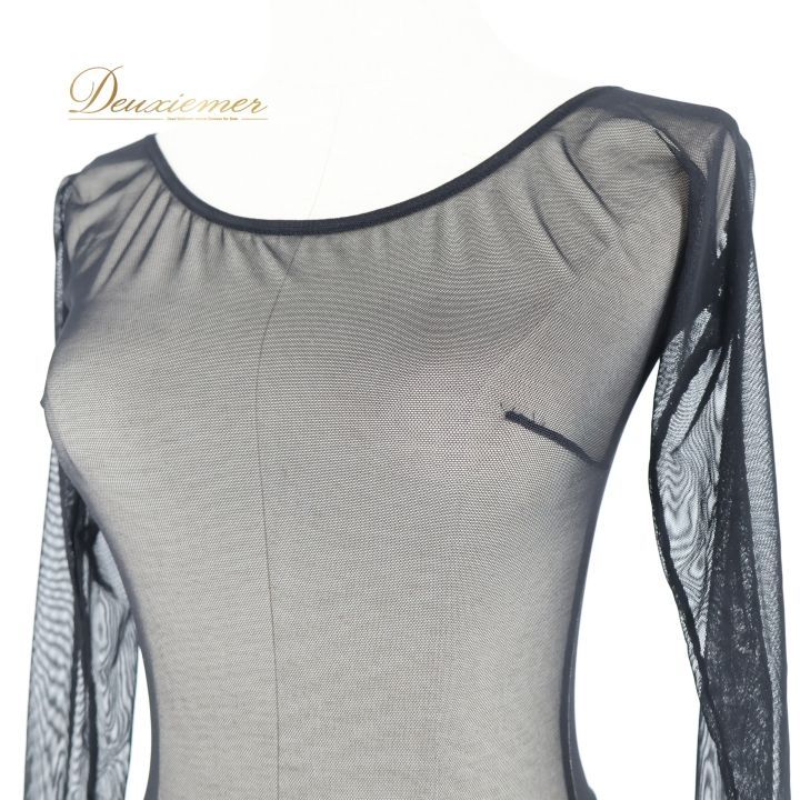 社交ダンス 衣装 トップス レオタード ブラック系 チャコット Chacott