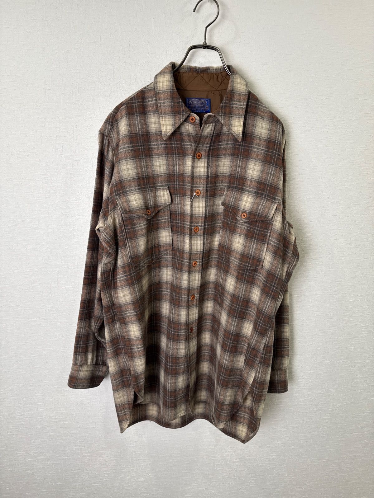 R00235｜PENDLETON｜ペンドルトン｜ウールチェックシャツ｜ウール100 