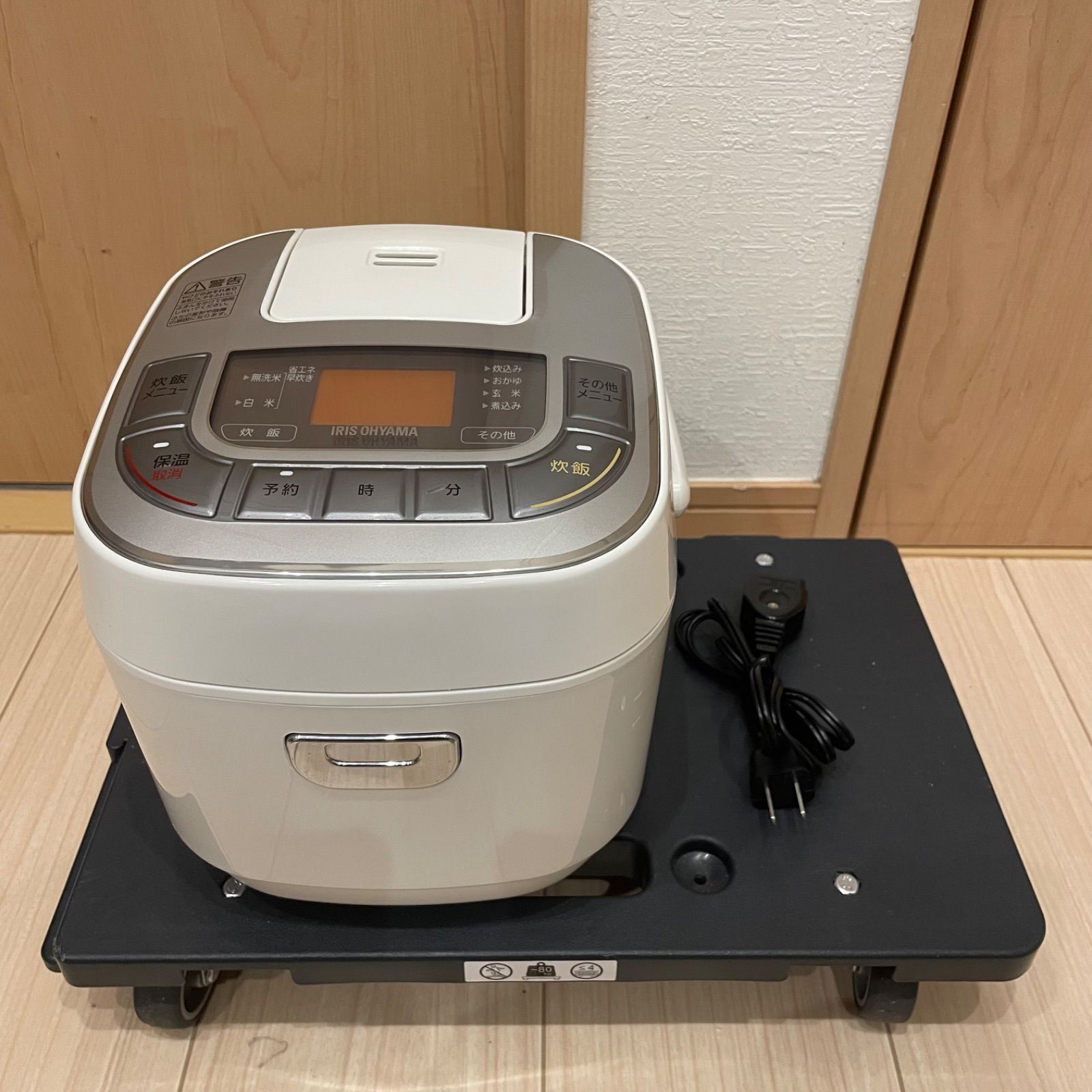 IRIS OHYAMA アイリスオーヤマ マイコンジャー炊飯器 ERC-MC30-W 
