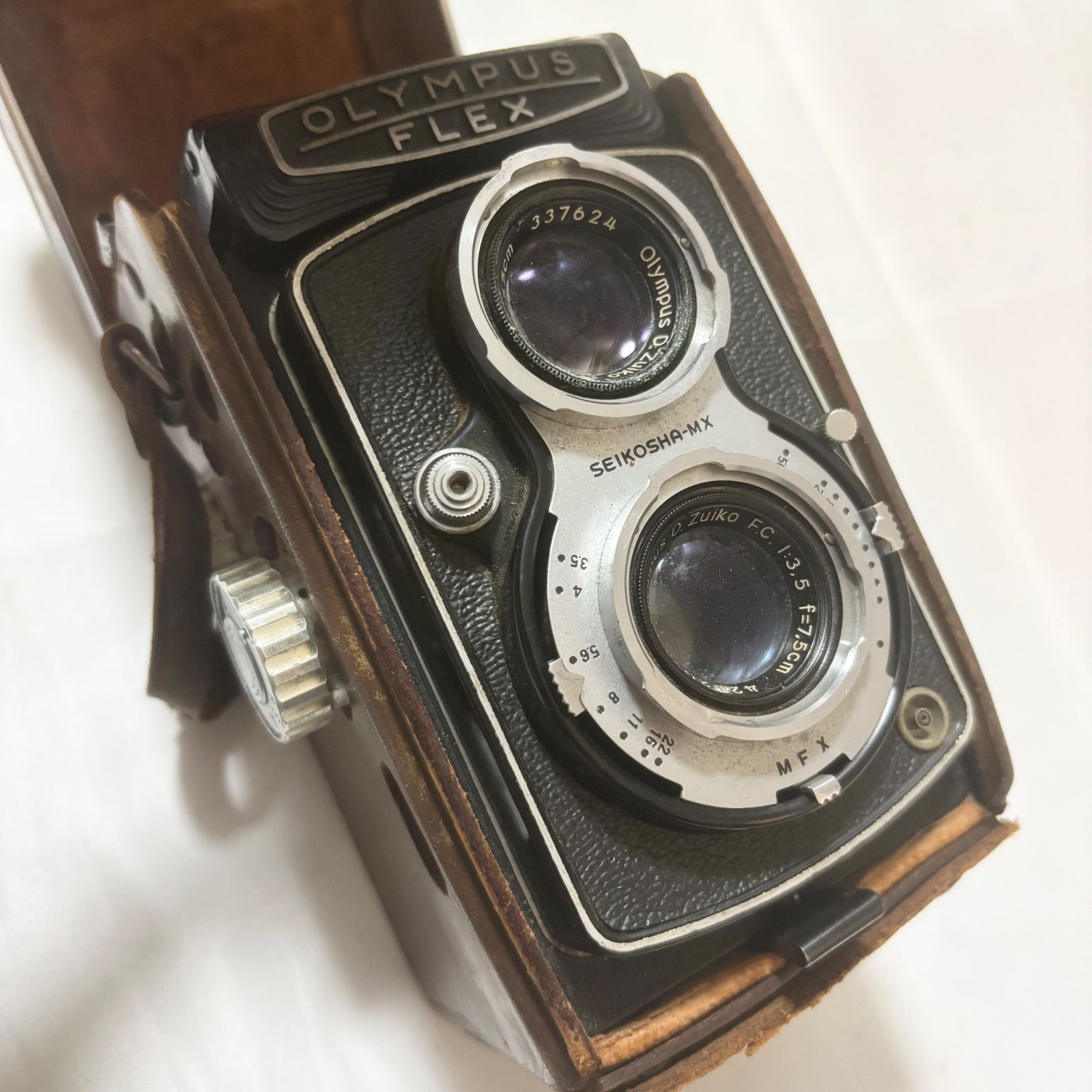 送料無料】OLYMPUS/オリンパス/FLEX/フレックス/二眼レフカメラ