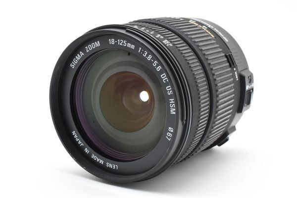 ☆良品☆ Sigma シグマ 18-125mm F3.8-5.6 DC OS HSM Canon #K146-2