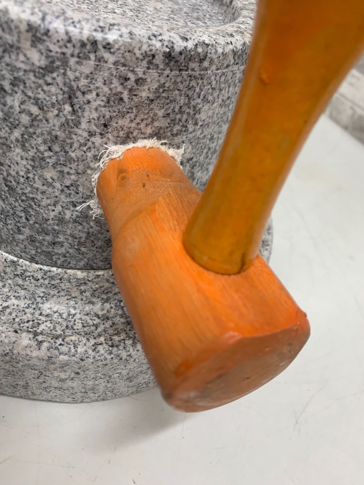 石臼 手動製粉機 レトロ - メルカリ