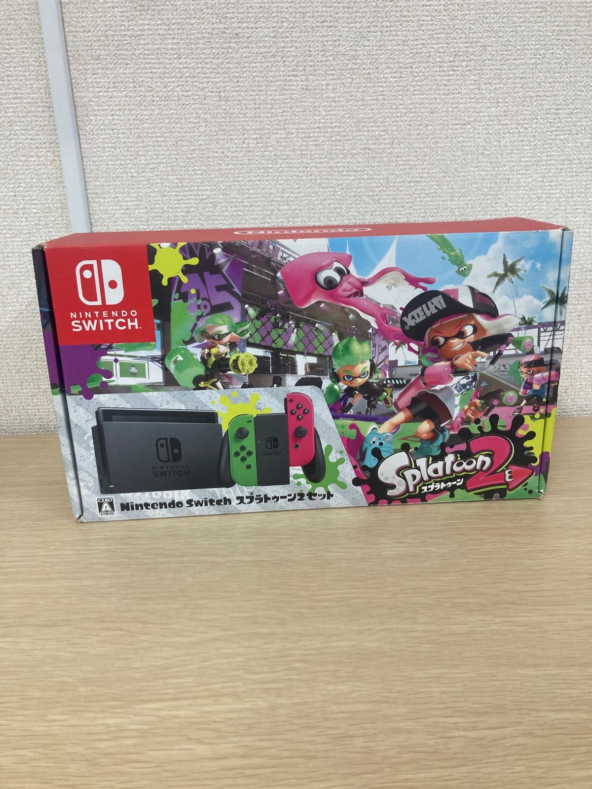 5 【通電確認済み動作未確認】Nintendo Switch スプラトゥーン2セット