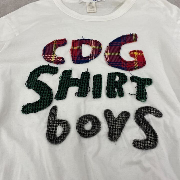 COMME des GARCONS SHIRT BOY 刺繍 ロゴ ロンT シャツ S26932