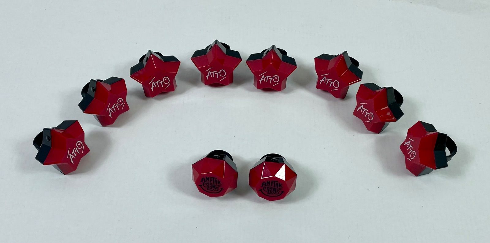 A2765・AMPTAK×COLORS あっと リングライト ※動作確認済 10個セット