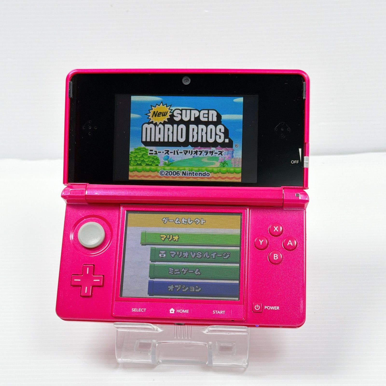 美品 ニンテンドー 3DS グロスピンク 遊べるセット 動作確認済み ds