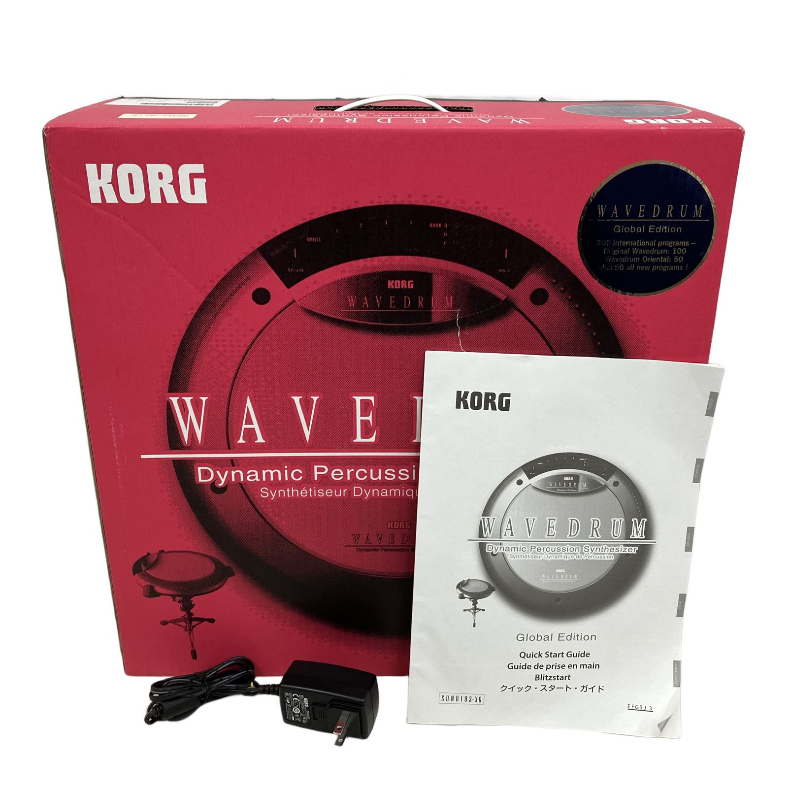 KORG WAVEDRUM WD-X-GLB 電子ドラム 楽器 音響機材 パーカッション