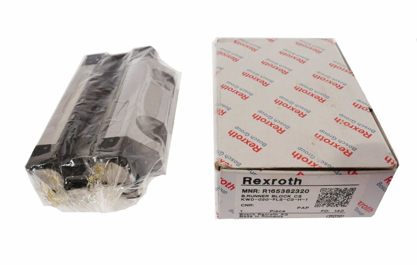 【1年保証】 REXROTH R165382320 B. RUNNER BLOCK CS