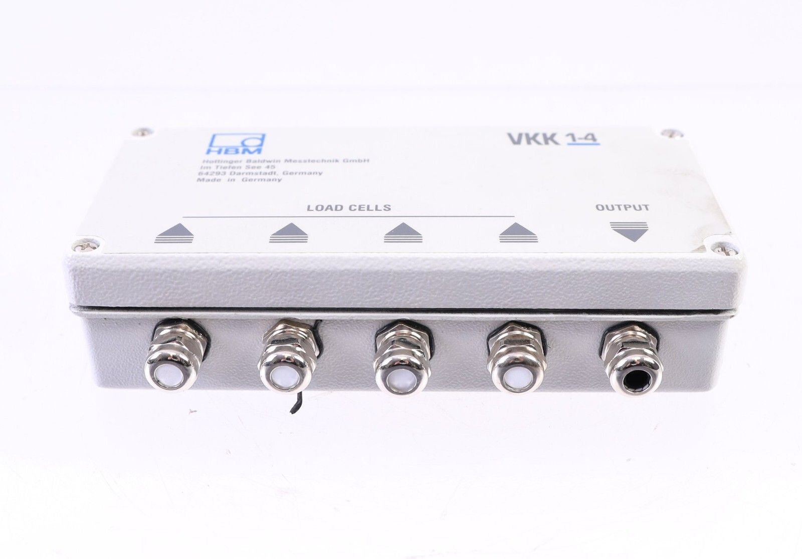 【1年保証】 HBM VKK 1-4 Terminal Box4 Load Cells VKK1-4A