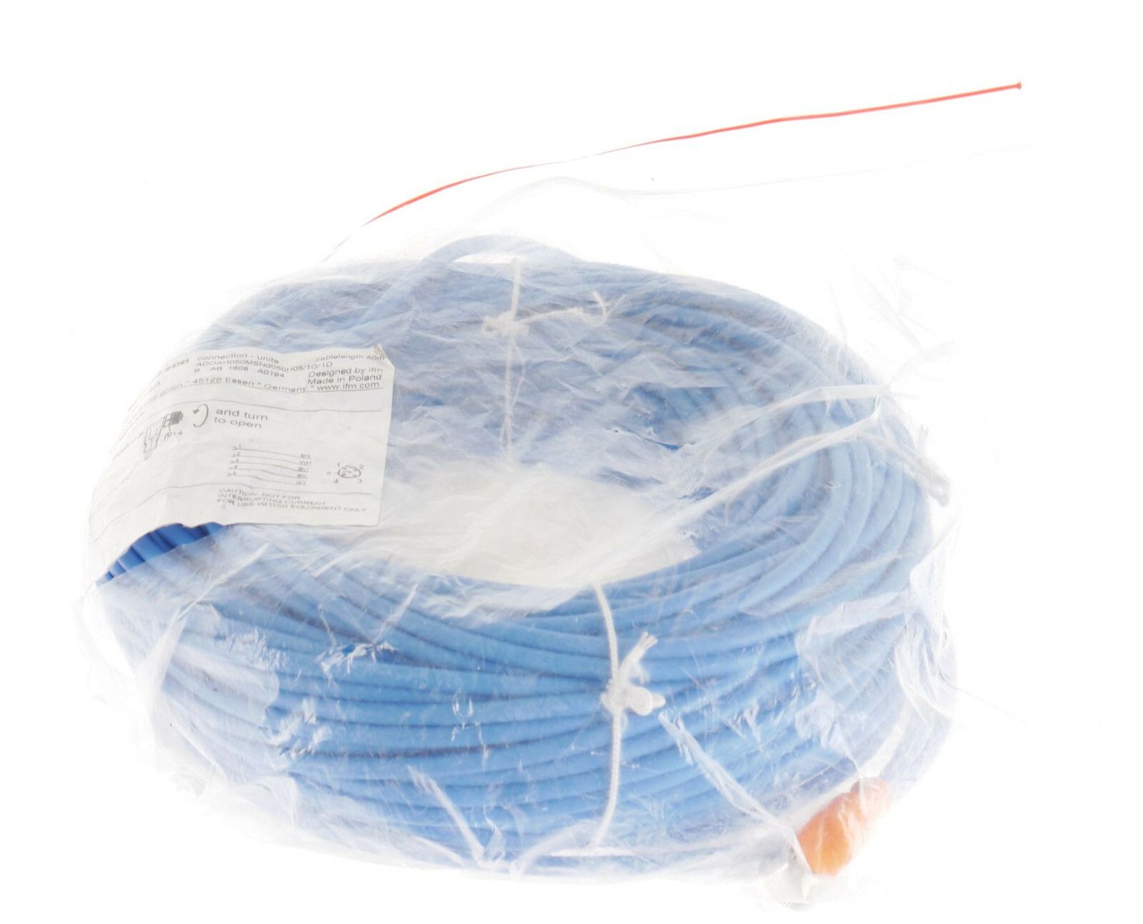 【1年保証】 IFM ENC14A ADOAH050MSN0050H05/1G/1D 50M CABLE M12 5PIN