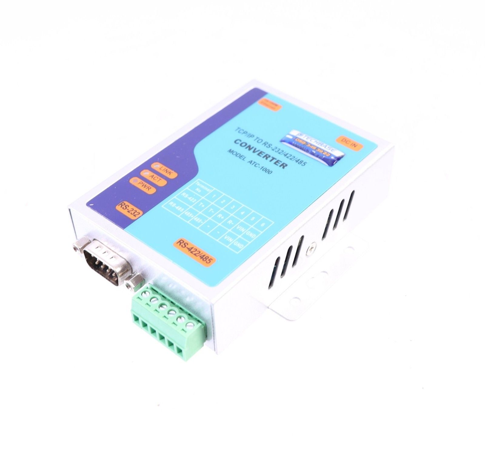 【1年保証】 ATC TCP/IP TO RS-232/422/485 CONVERTER ATC-1000