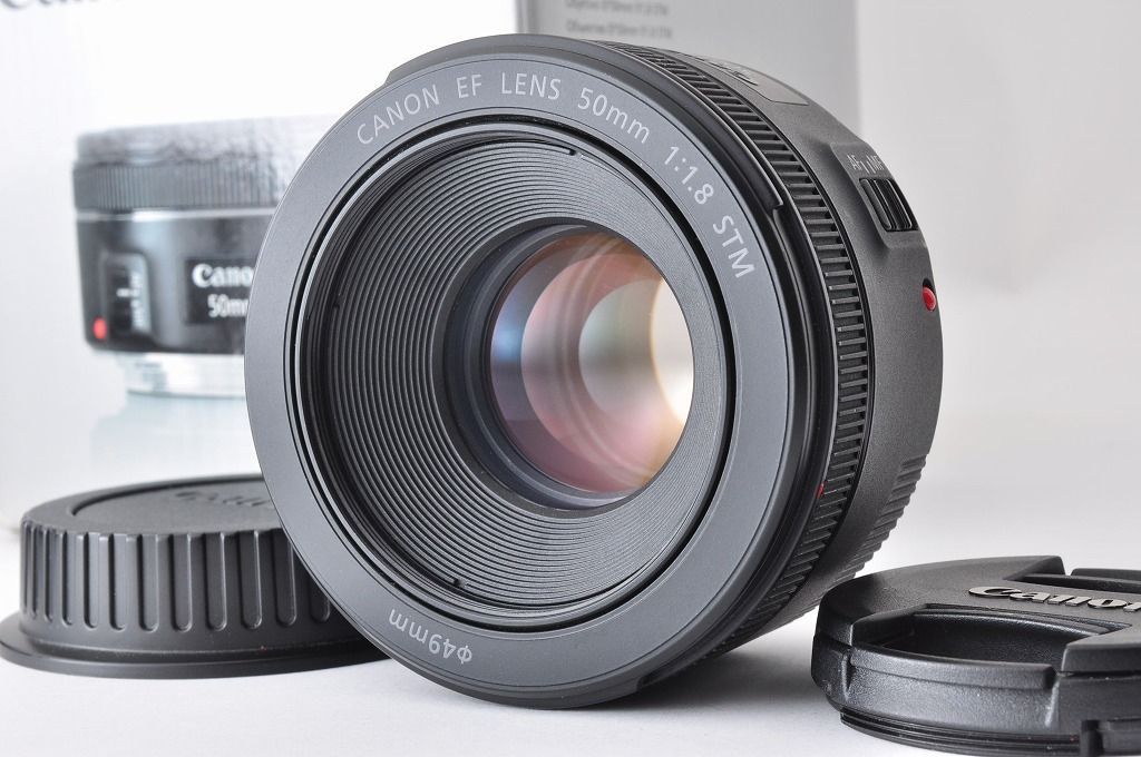 Canon キャノン EF 50mm f1.8 STM 単焦点レンズ EFマウント - メルカリ