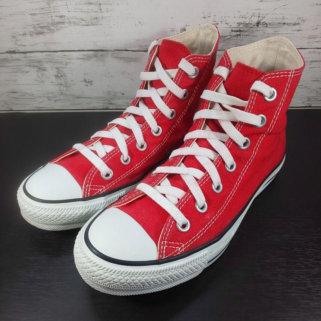 CONVERSE ALL STAR HI コンバース オールスター ハイ 24.5cm レッド 赤