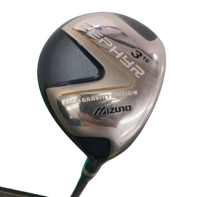  ミズノ ZEPHYR(2009) 3W フェアウェイウッド FW ZEPHYR オリジナル (フレックスSR) メンズ 男性用 右利き 右用 Cランク ゴルフクラブ