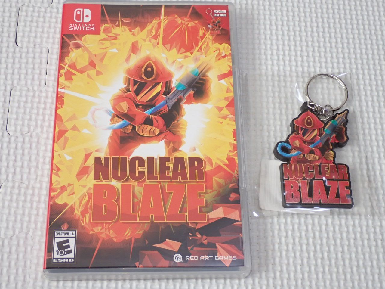 SWITCH☆NUCLEAR BLAZE 海外版 北米版 説明書付 (キーホルダー付 未