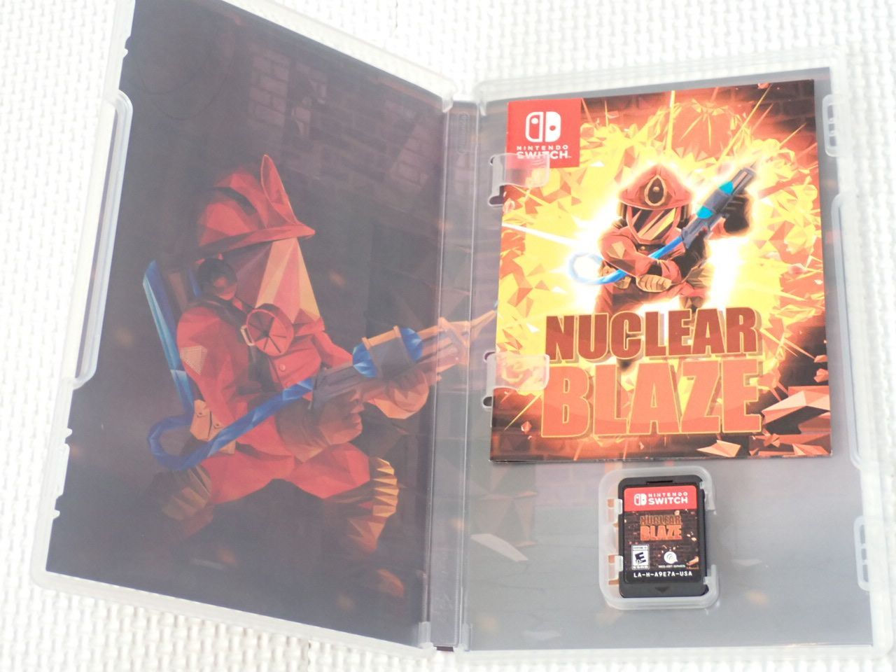 SWITCH☆NUCLEAR BLAZE 海外版 北米版 説明書付 (キーホルダー付 未