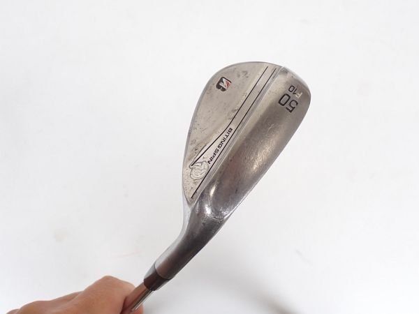 ブリヂストン BITING SPIN ノーメッキ ウェッジ MODUS3 TOUR115 S 50