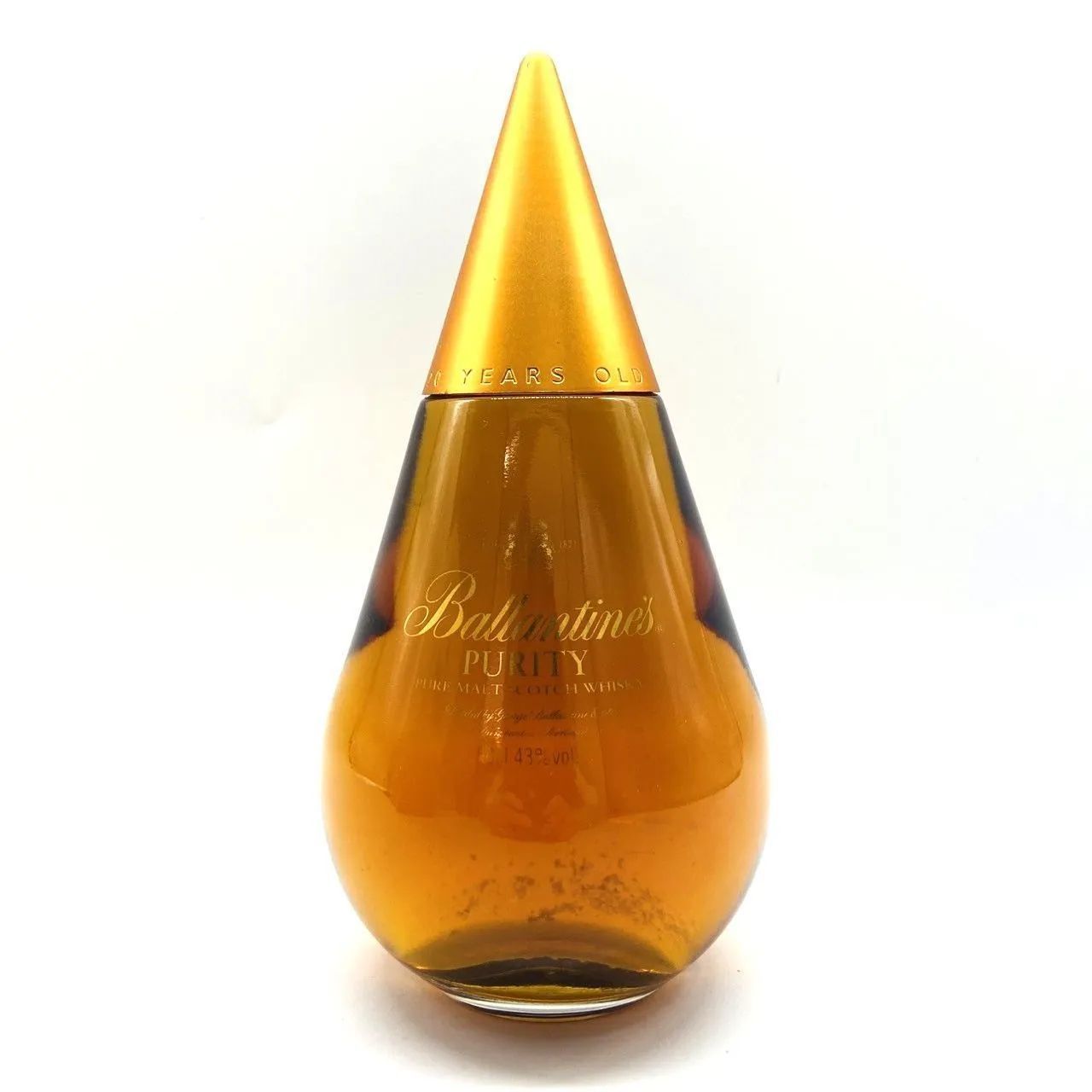 バランタイン 20年 ピュアモルト 雫型ボトル 古酒 箱付 - メルカリ
