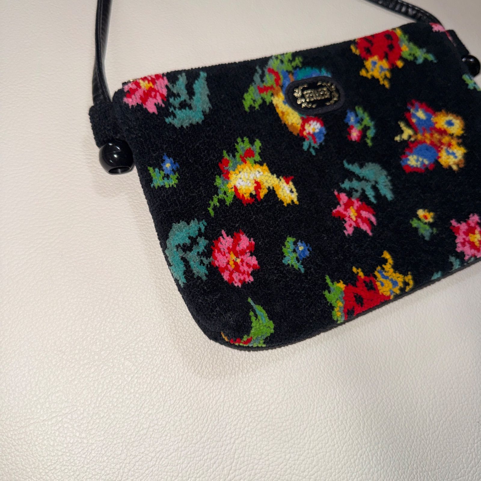完売品 美品✨フェイラー FEILER ハイジ ミニショルダーバッグ アヒル