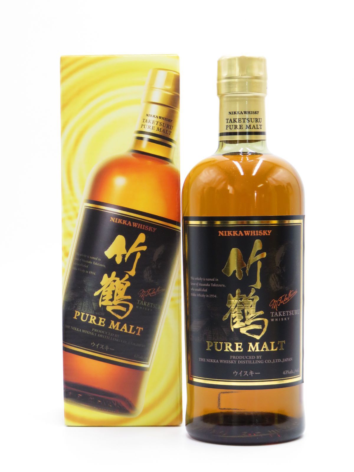 竹鶴ピュアモルト 黒ラベル 700ml 希少終売品 - メルカリ