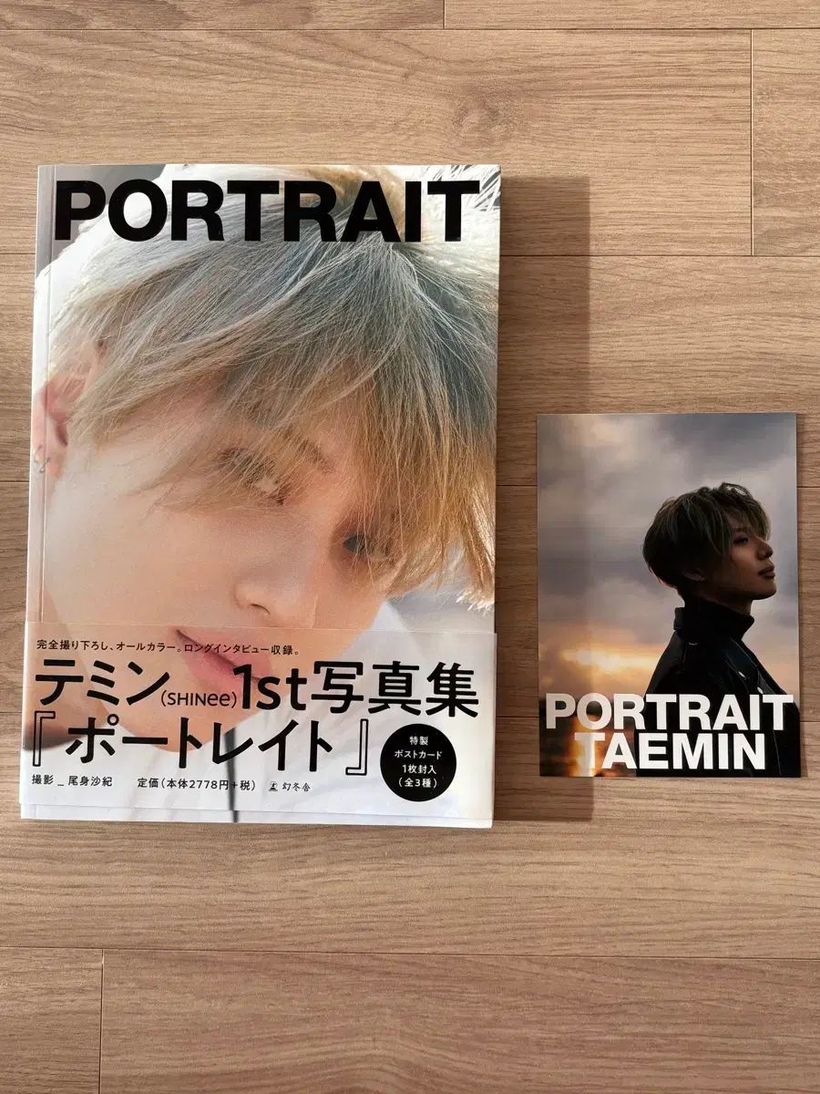SHINee テミン(TAEMIN) 日本 写真 フォト PHOTO集 Portrait 特典