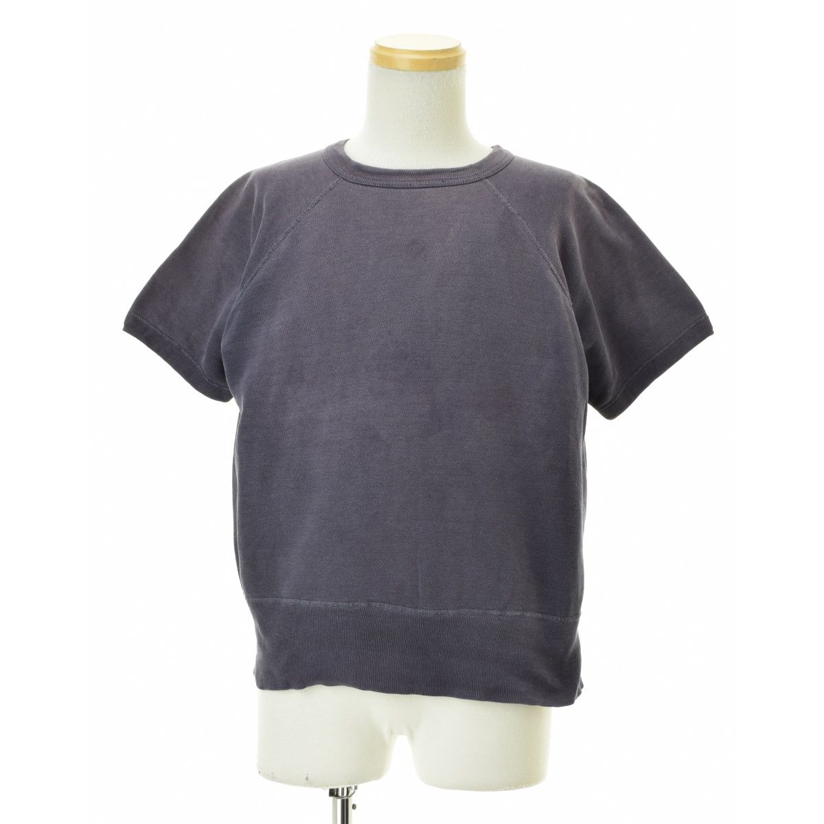 VINTAGE】60s〜 無地 4本針 ラグラン半袖スウェット - メルカリ