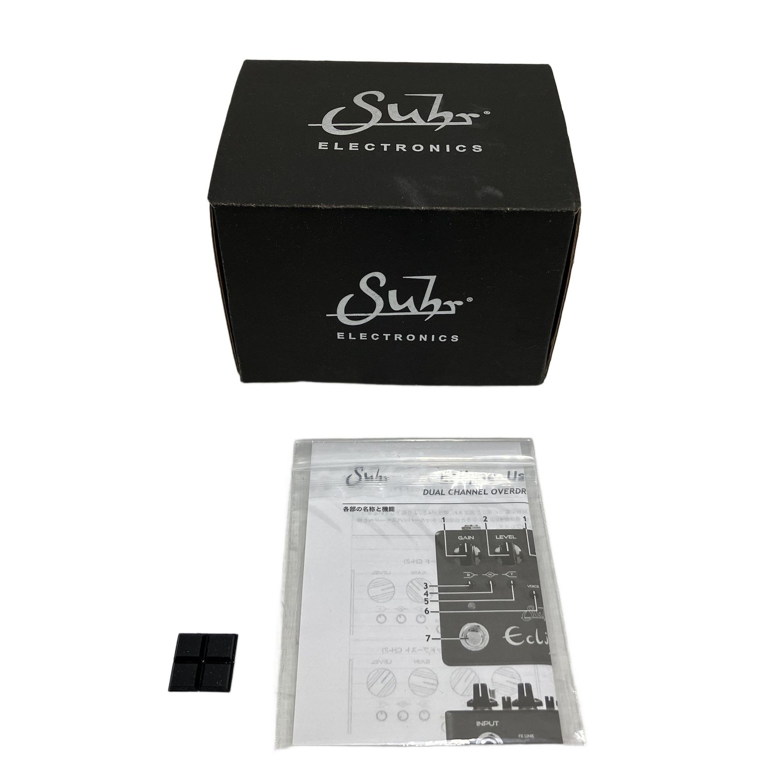 Suhr Eclipse サー エクリプス ディストーション エフェクター 音響