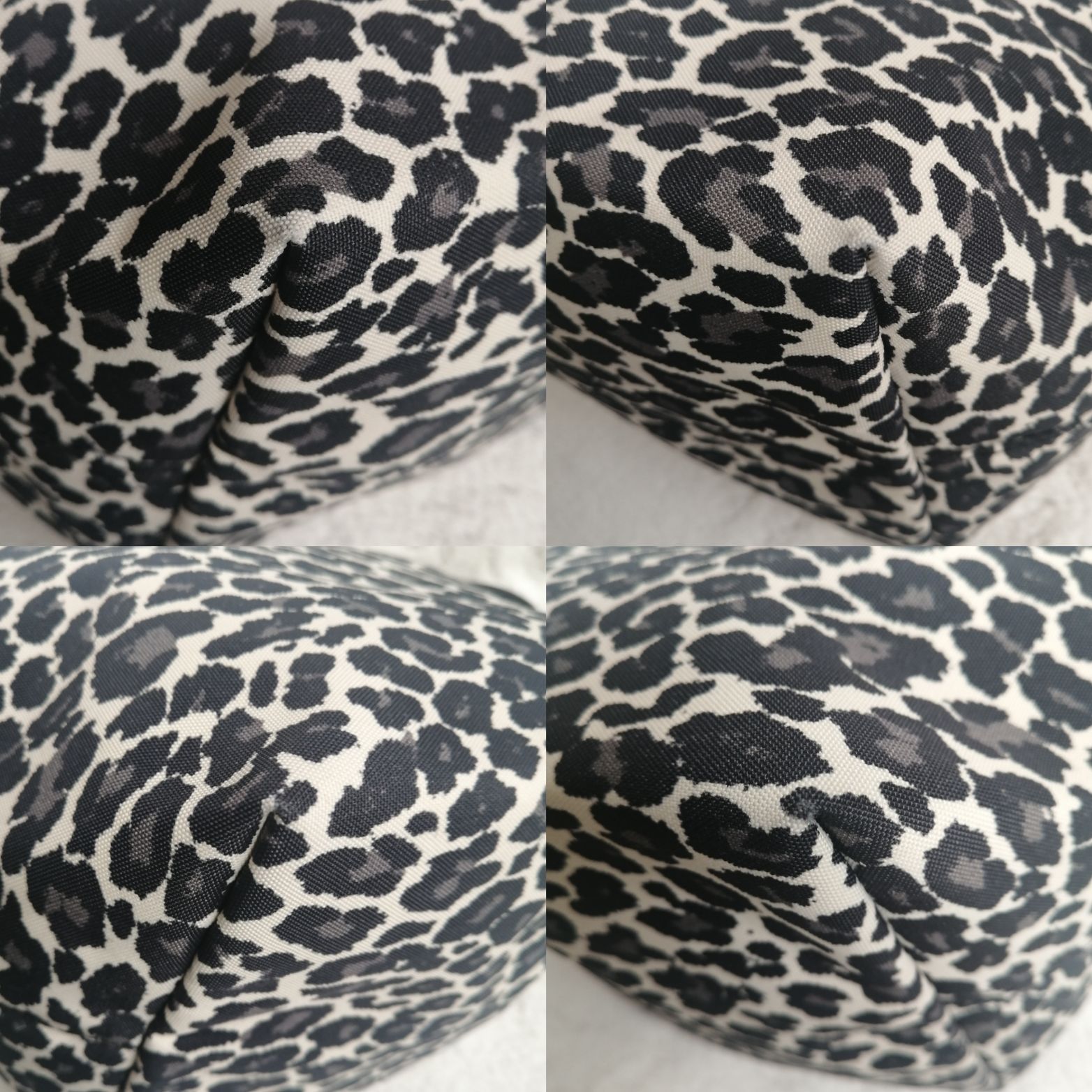 エルベシャプリエ ビッグポシェット ショルダーバッグ パンサーブラン