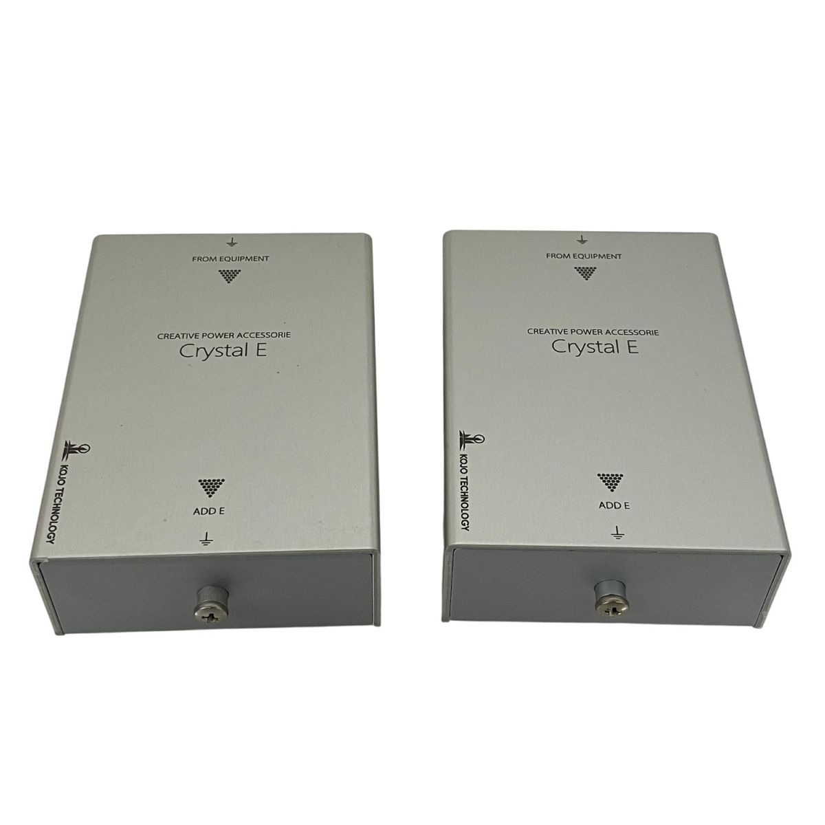 KOJO TECHNOLOGY Crystal E 2個セット 仮想アース オーディオ周辺機器