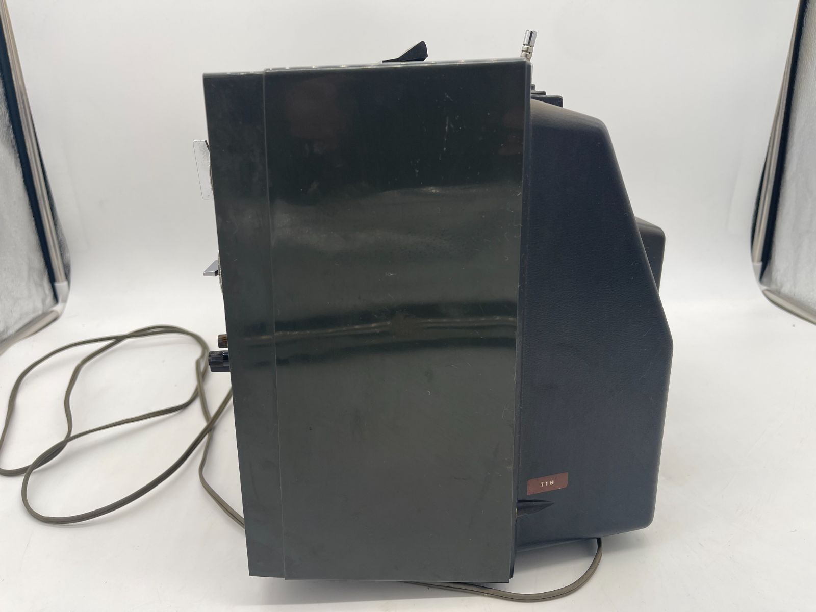 National ナショナル トランジスタ テレビ TR-712 白黒テレビ 昭和