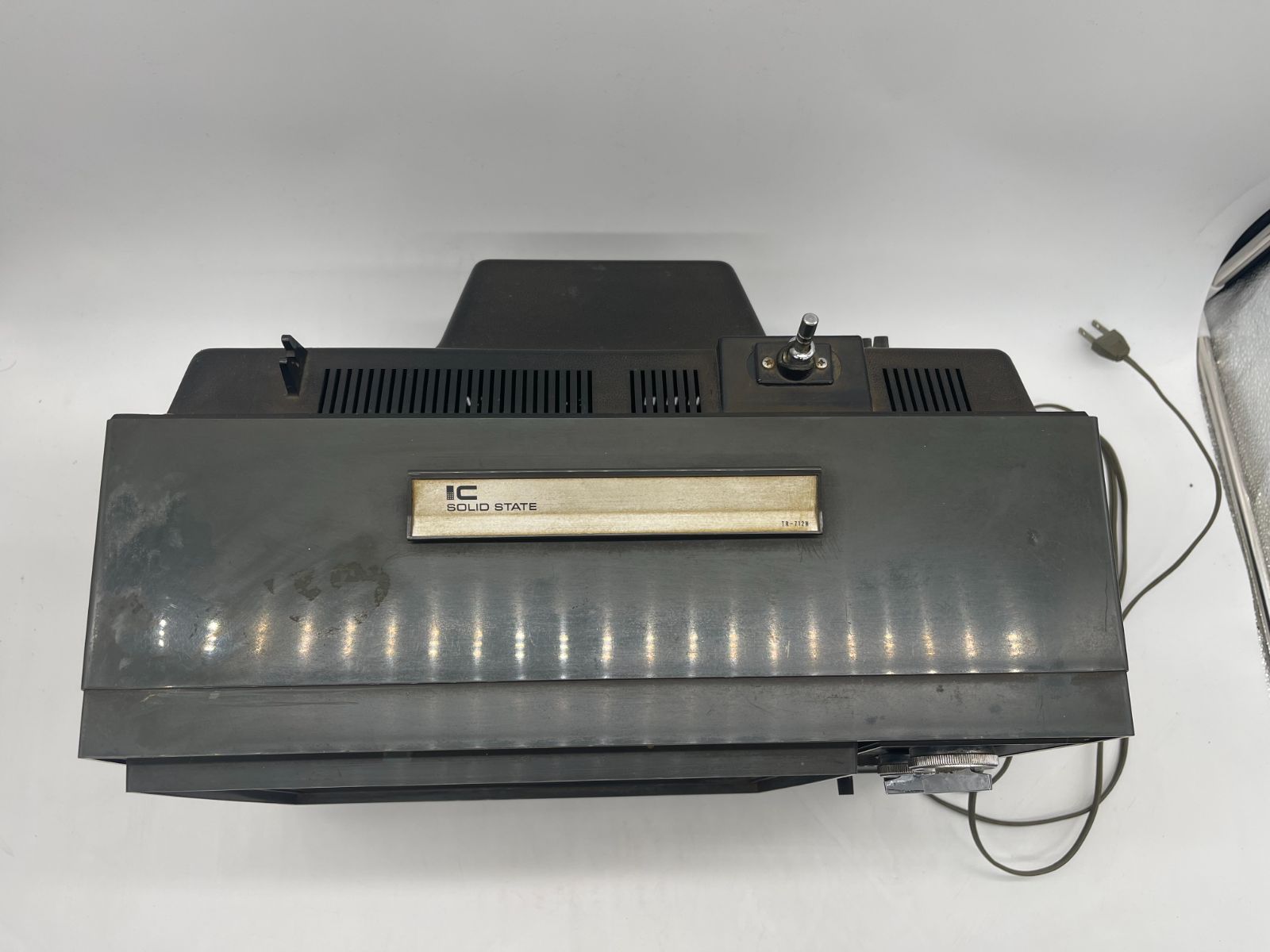 National ナショナル トランジスタ テレビ TR-712 白黒テレビ 昭和