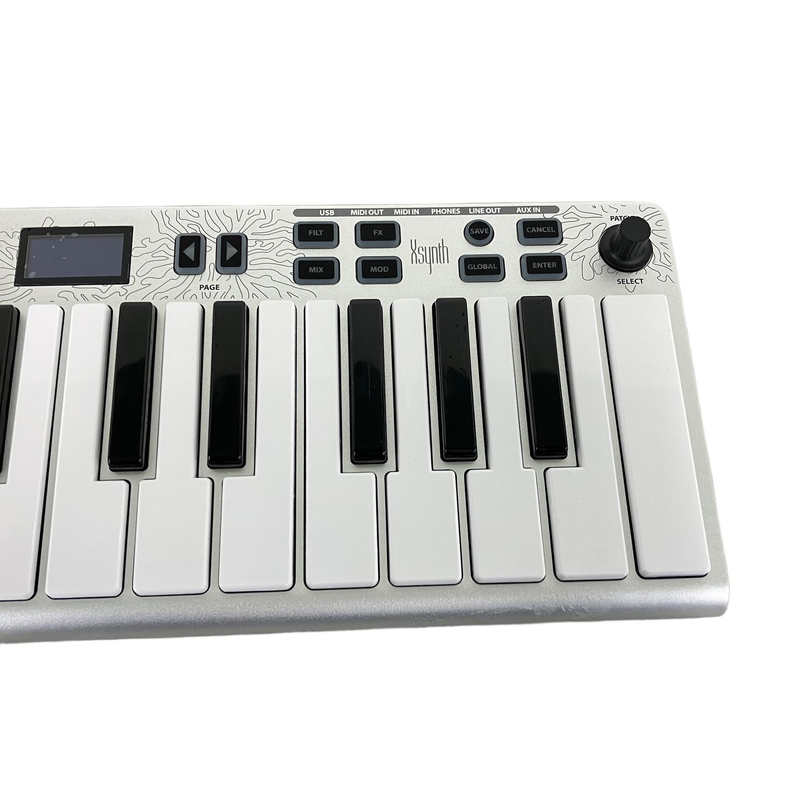ESI Xsynth USB MIDIキーボード シンセサイザー オーディオ
