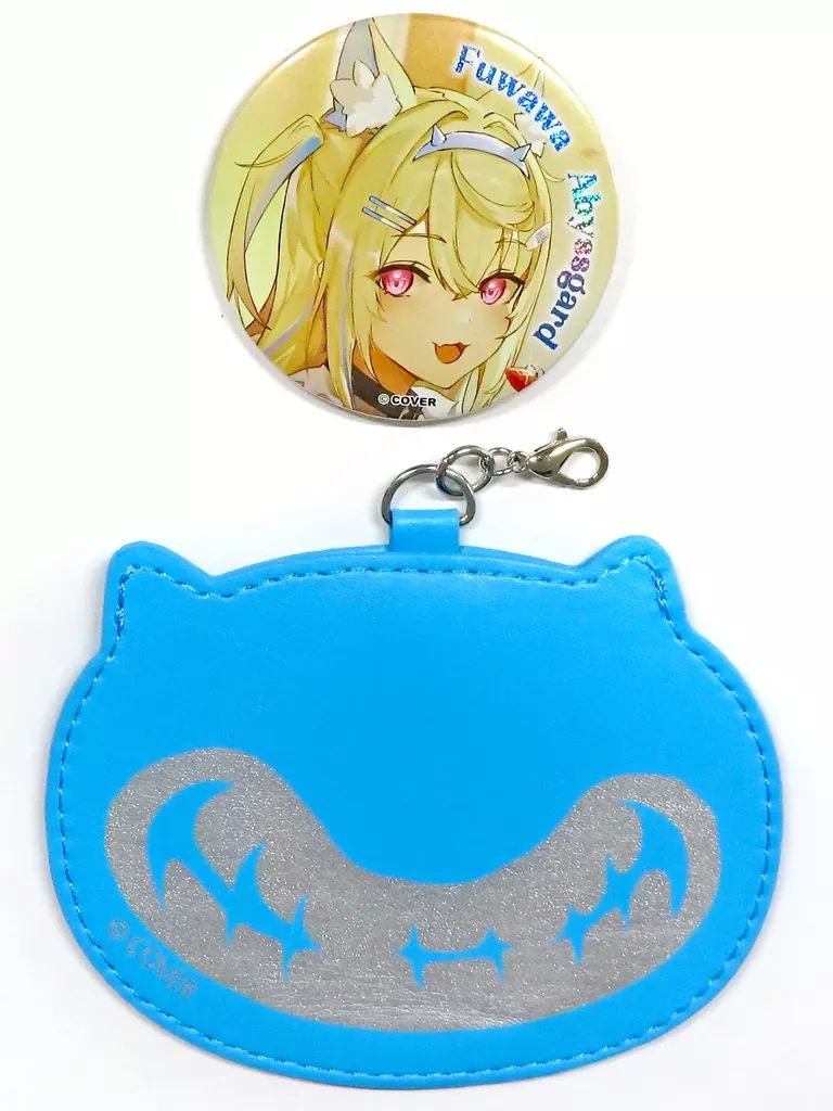 中古】グッズセット フワワ・アビスガード 缶バッジ＆缶バッジケース