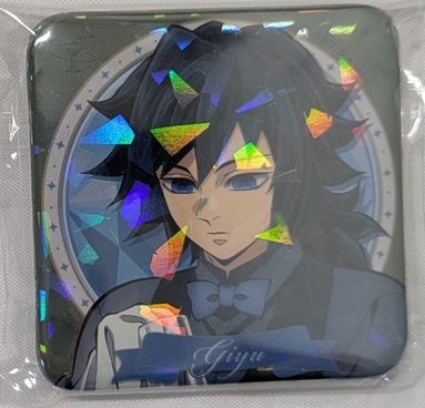 キャラクターグッズ 【】バッジ・ピンズ 全4種セット グリッター缶