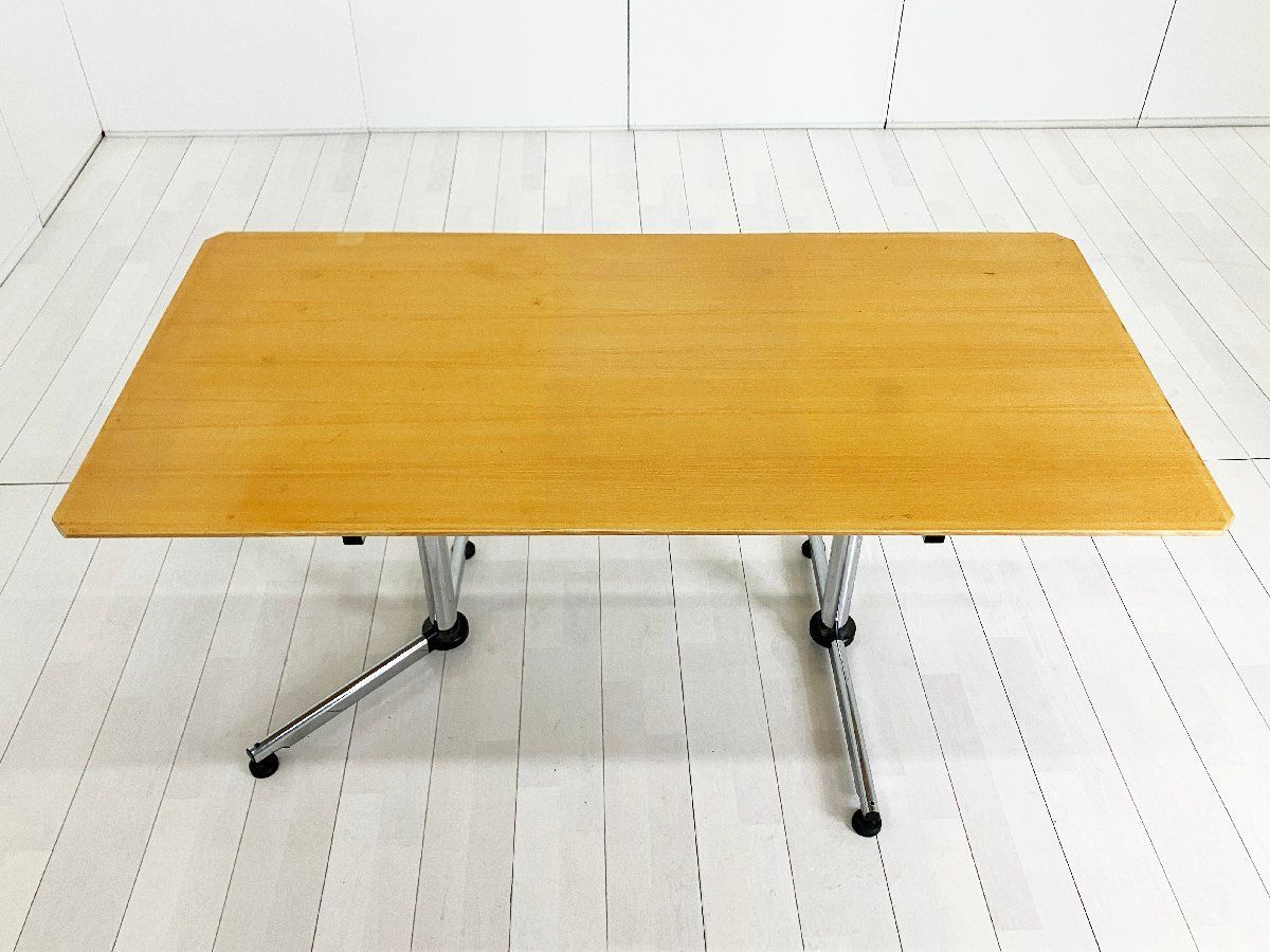 USMハラー□キトス テーブル /デスク□ラッカービーチ□W1500 - メルカリ