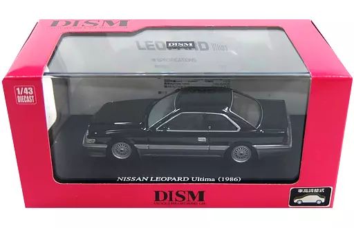 中古】ミニカー 1/43 F31 LEOPARD Ultima 1986 前期型 オプション