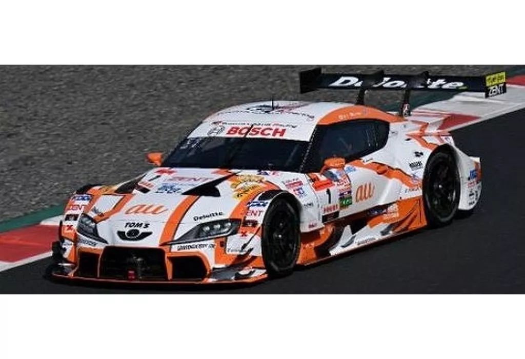中古】ミニカー 1/43 au TOM'S GR Supra TGR TEAM au TOM'S GT500