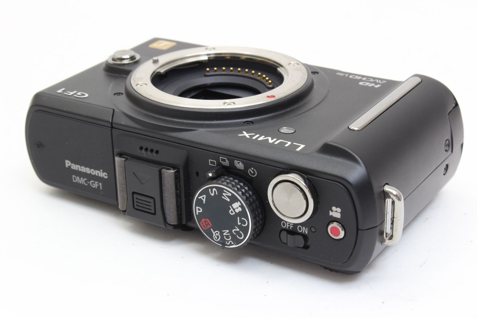 AB (良品) Panasonic パナソニック LUMIX DMC-GF1 ブラック ボディ