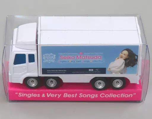 中古】ミニカー 松田聖子 ツアートラック(ホワイト) 「Happy 40th