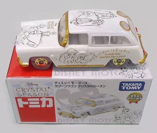 中古】トミカ ラグーンワゴン クリスタルシーズン(ホワイト×ゴールド