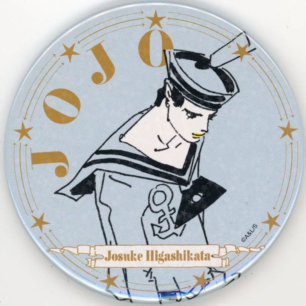 中古】バッジ・ピンズ 東方定助 「ジョジョの奇妙な冒険 THE☆JOJO