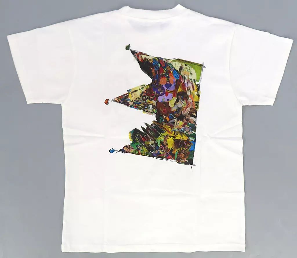 中古】Tシャツ King Gnu COLLAGED CROWN TEE(Tシャツ) ホワイト S