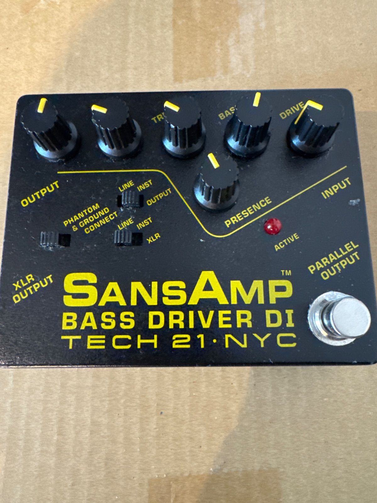 TECH21 SANSAMP BASS DRIVER DI ベースプリアンプ ジャンク - メルカリ