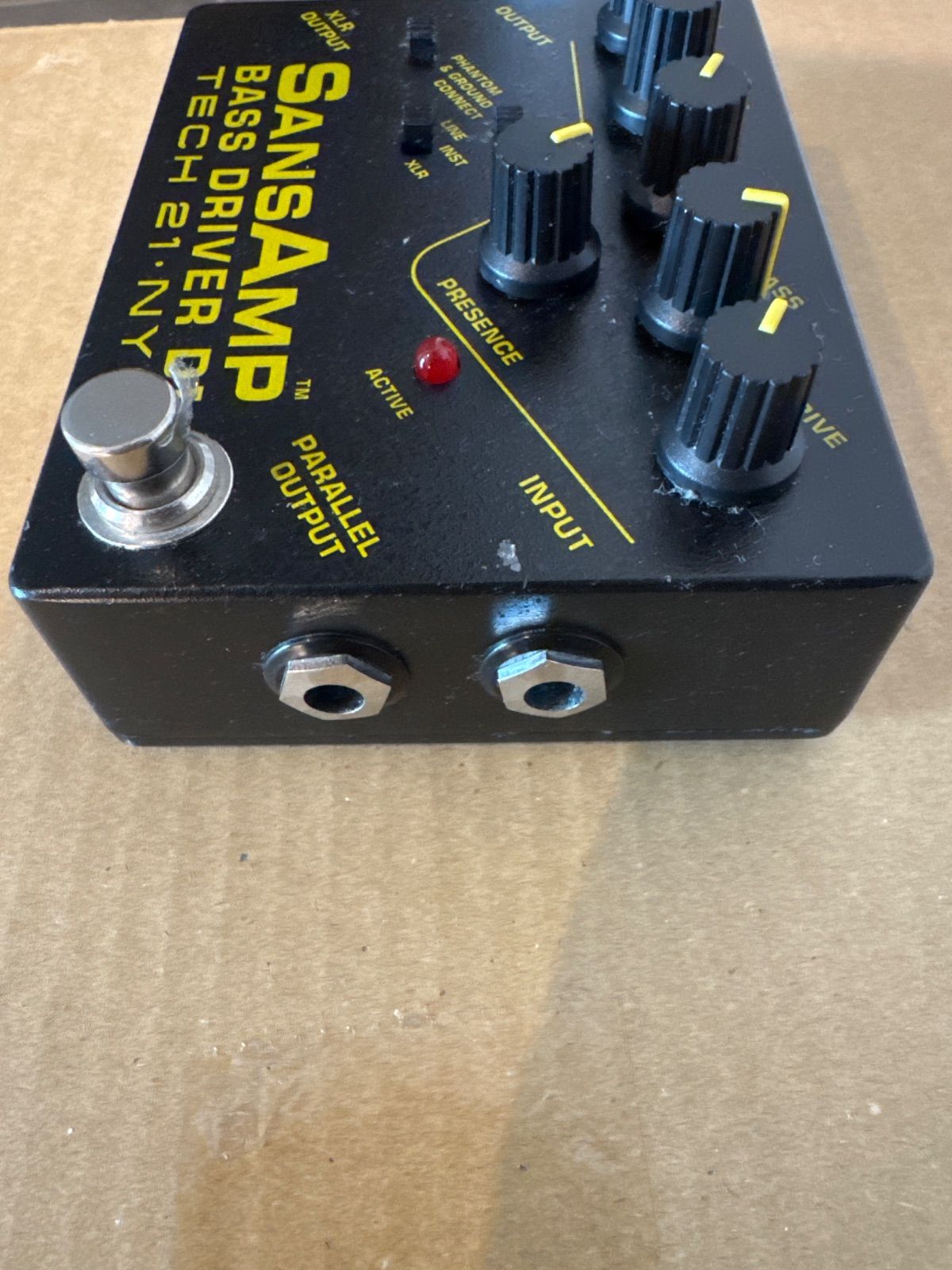 TECH21 SANSAMP BASS DRIVER DI ベースプリアンプ ジャンク - メルカリ