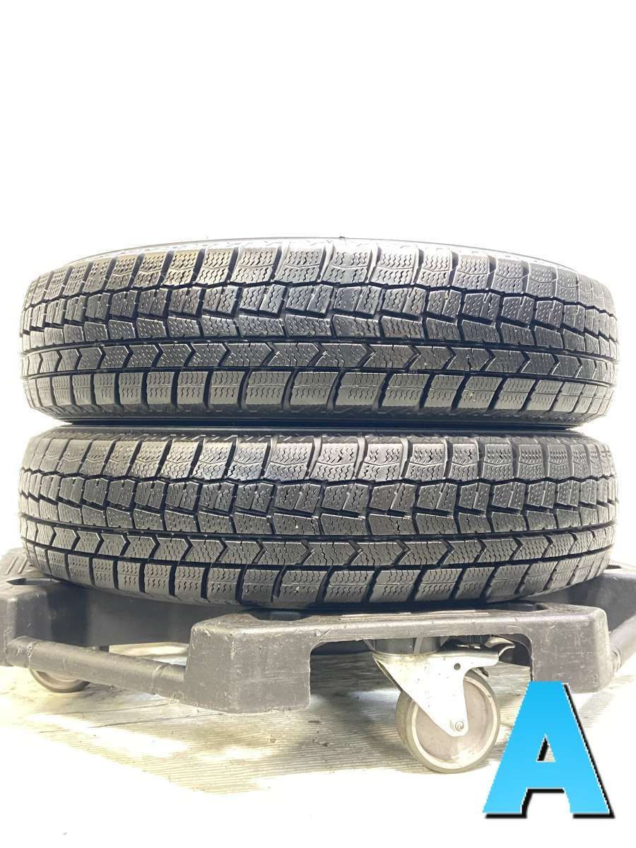 145/80R13 ダンロップ ウィンターマックス WM02 中古タイヤ スタッドレスタイヤ 2本セット w13251219107