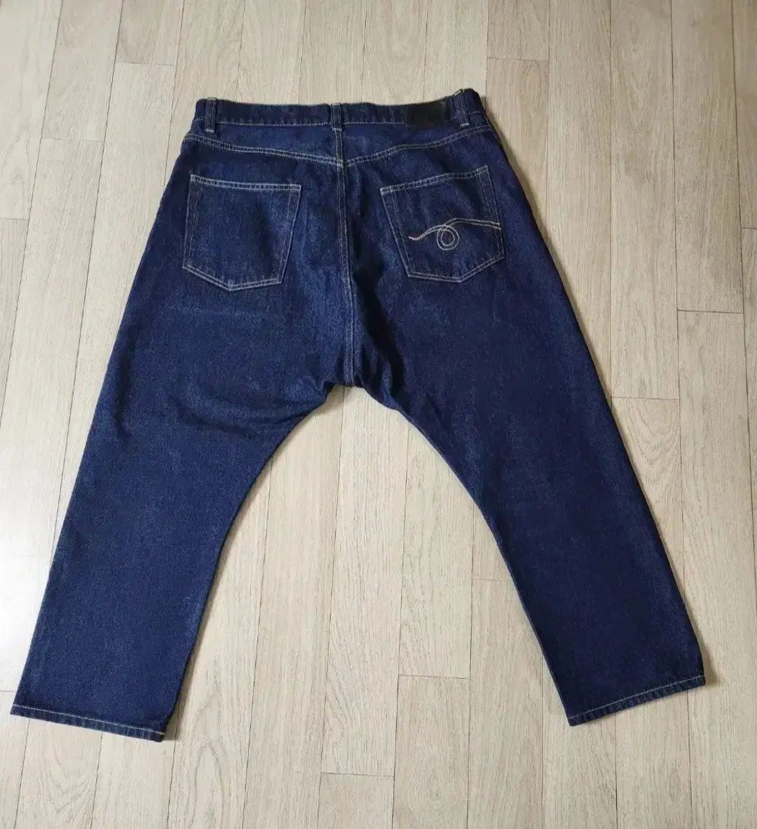 r13 クロップド インディゴデニム ジーン