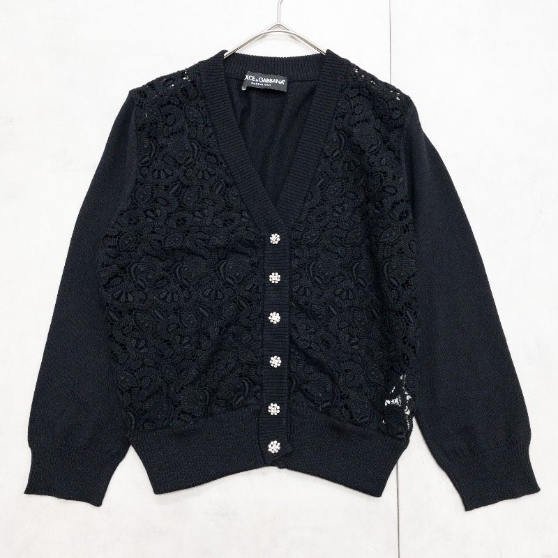 ◎DOLCE & GABBANA ドルチェアンドガッバーナ カーディガン ニット V