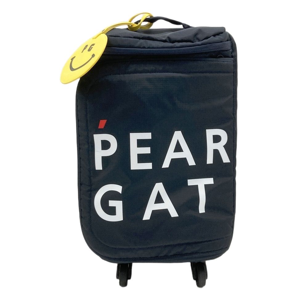 PEARLY GATES パーリーゲイツ 2025年モデル 35周年モデル スタンプラリー 非売品 キャリーバッグ ケース ニコちゃん ネイビー系 240101639200 ゴルフウェア ストスト