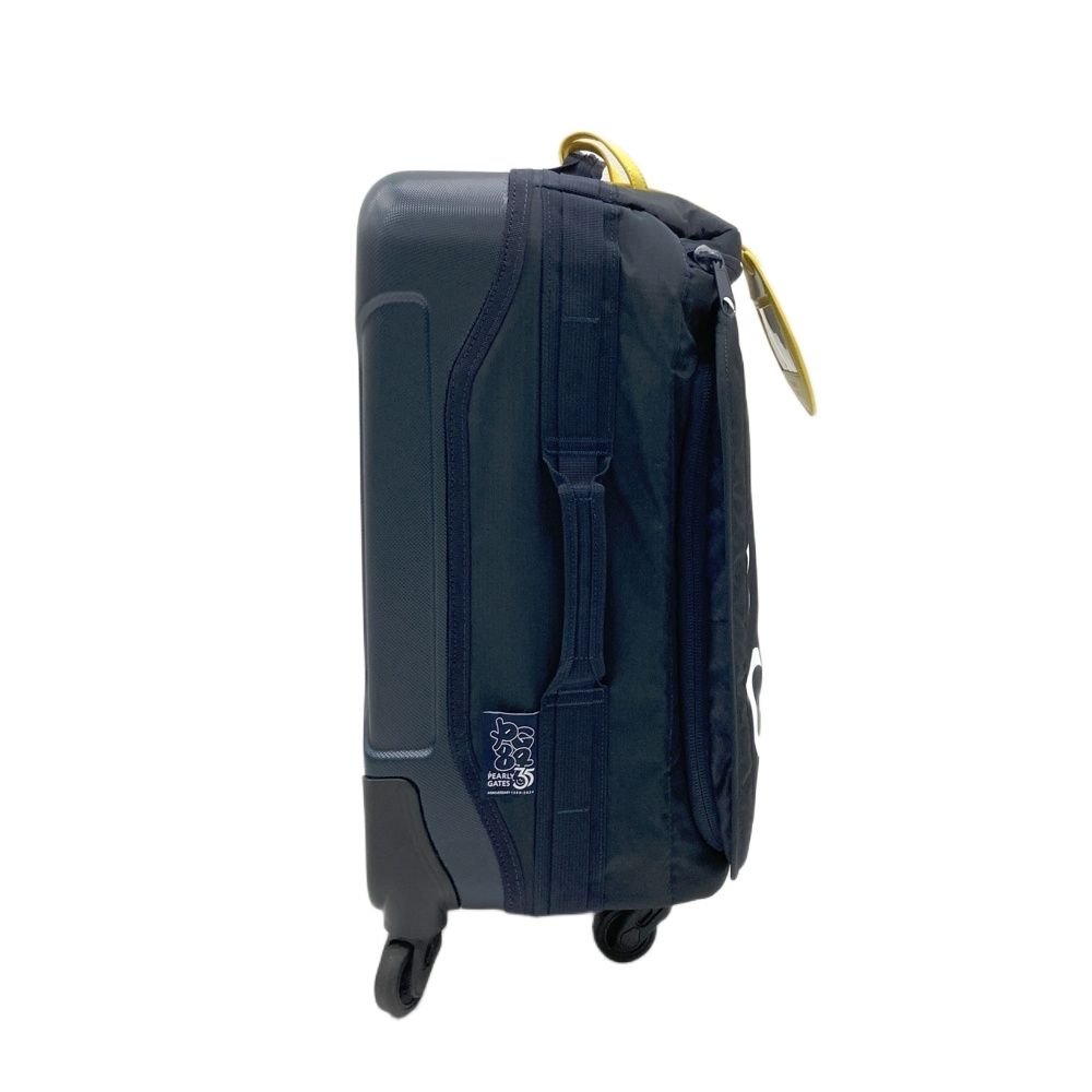 PEARLY GATES パーリーゲイツ 2025年モデル 35周年モデル スタンプラリー 非売品 キャリーバッグ ケース ニコちゃん ネイビー系 240101639200 ゴルフウェア ストスト レディースクラブ ゴルフバッグ キャディバッグ ゴルフ