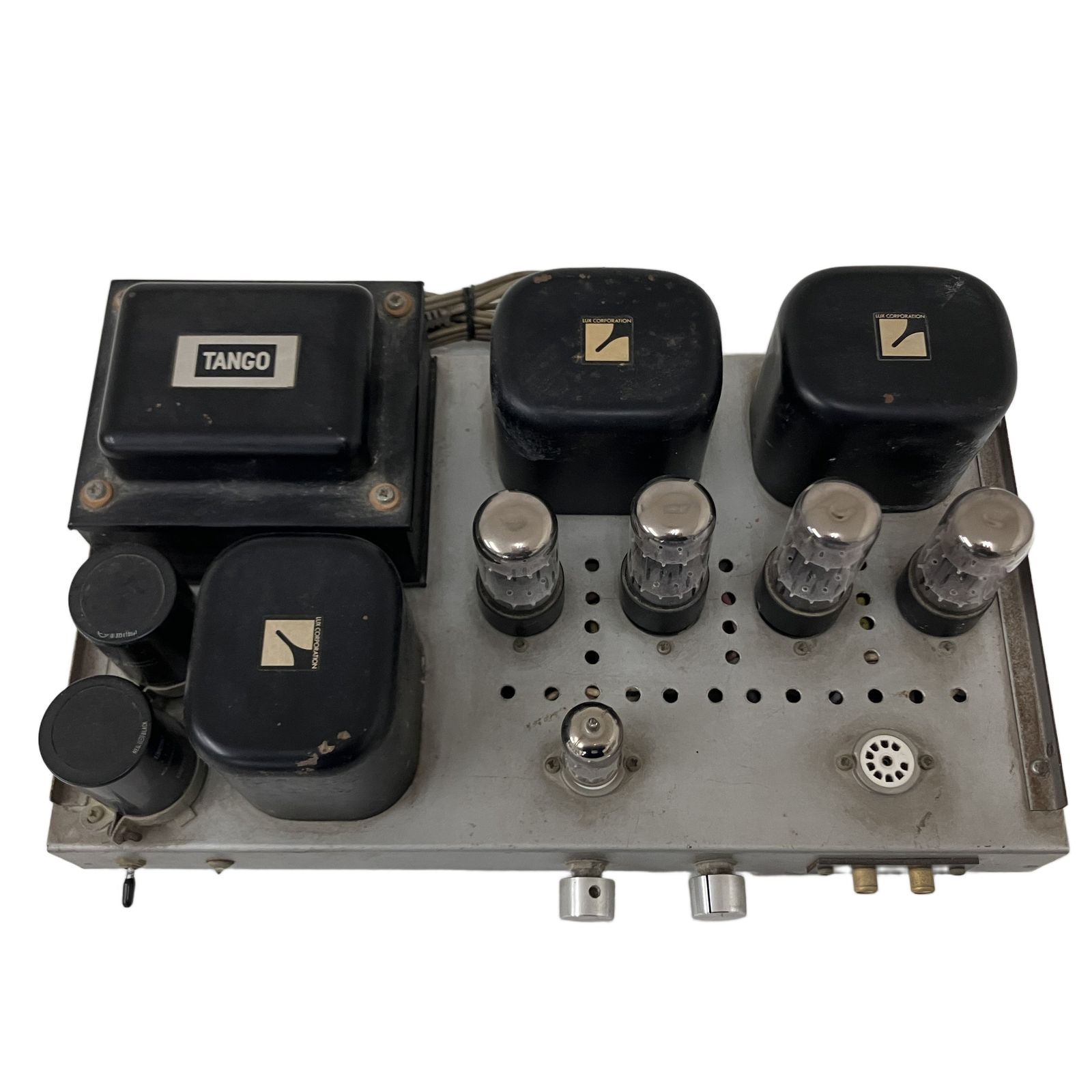 真空管アンプ lux tango 自作アンプ 音響機材 オーディオ ジャンク